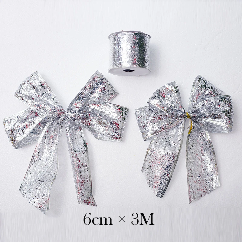 Silver Sequin ribbon