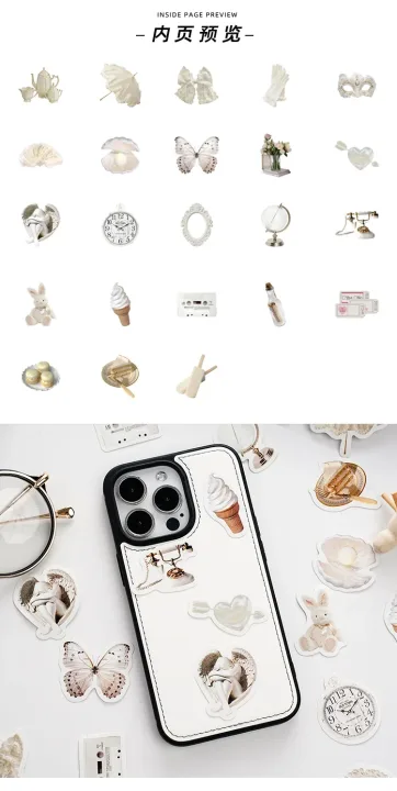 45 pcs/lot Vintage Artistic objects Journal Decorative Stationery Stickers Scrapbooking DIY Diary Album Stick Lable