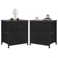 2 PACK Black