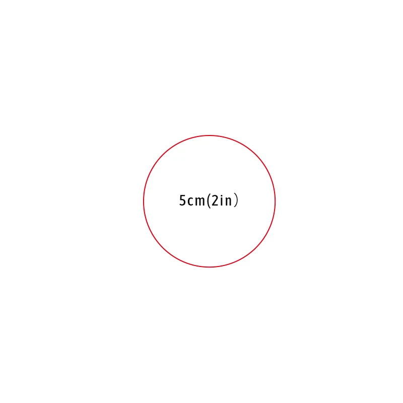 Round 5cm