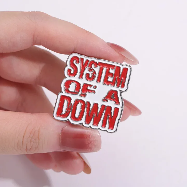 Rock Lapel Pins Enamel Pin for Backpacks Briefcase Badges Brooch for Clothes Accessories Fashion Gift