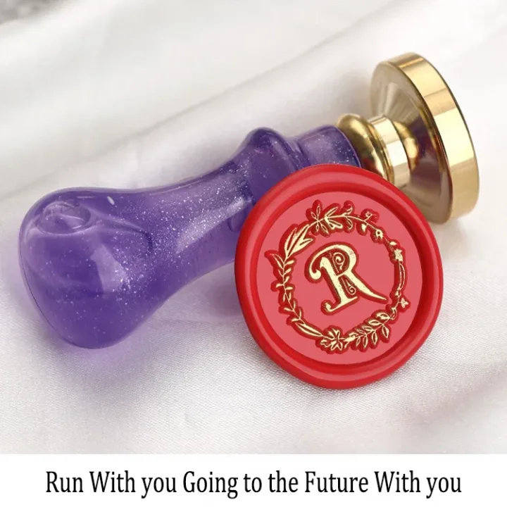 A-Z Seal Kit Sealing Wax for Stamp Head Letter Retro Stamps wax stamp for Wedding Logo for Print Set Wedding Craft Soaps Stamps