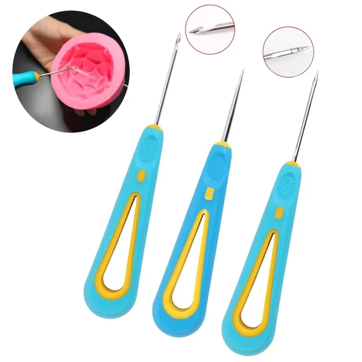 Candle Mold Punch Tool Silicone Mould Hand Drill Equipment Practical Gadget Punch Needle Candle Wick Tool Candle Making Supplies