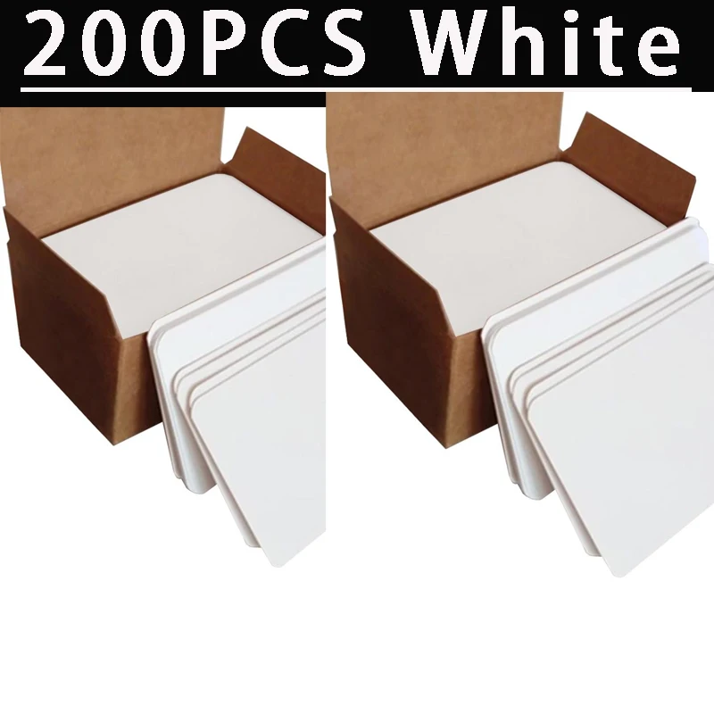 200PCS White