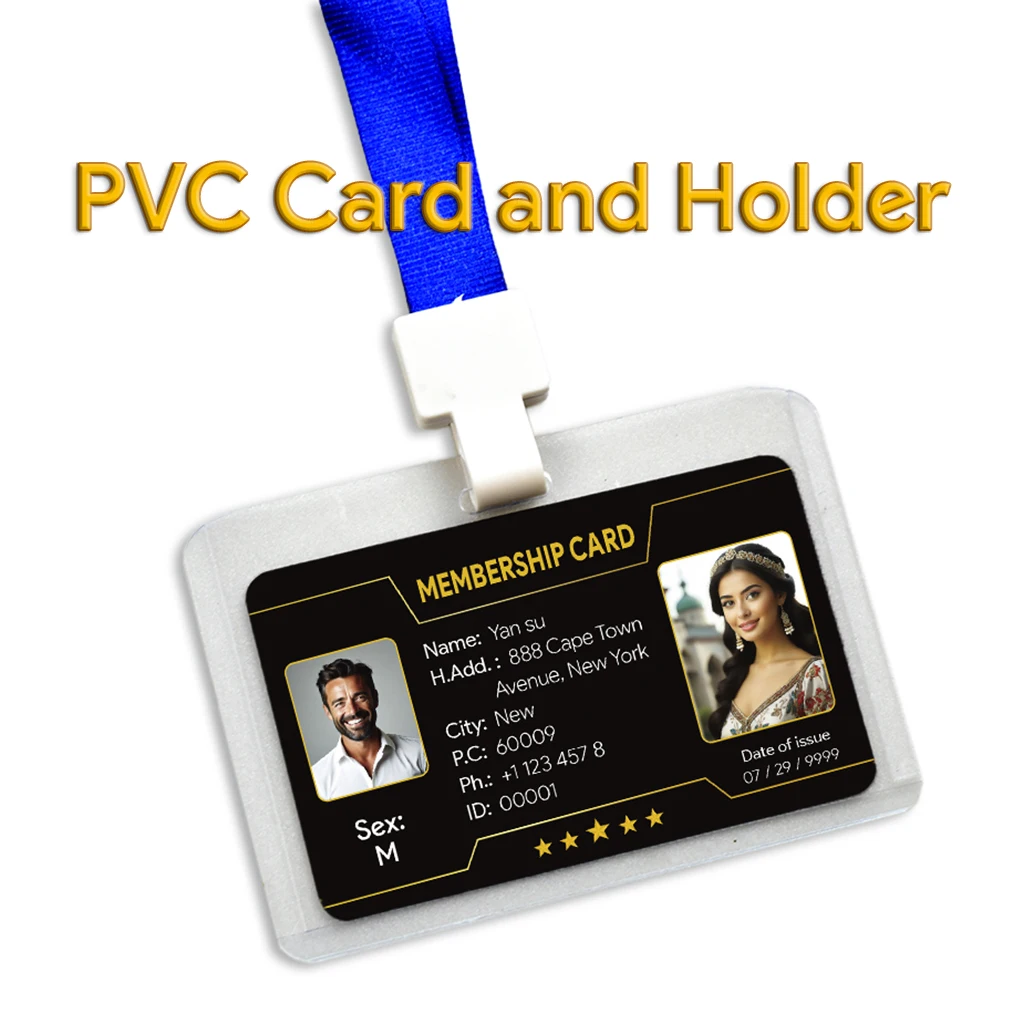 PVC Card and Holder